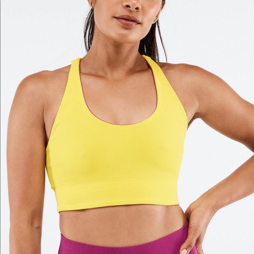 Fabletics Simone SculptKnit Reversible Sports Bra